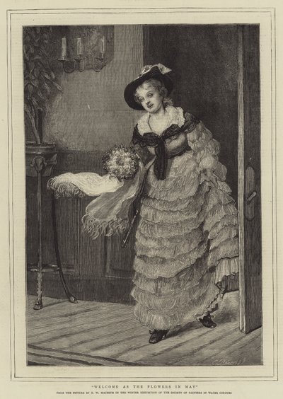 Welcome as the Flowers in May by Robert Walker Macbeth